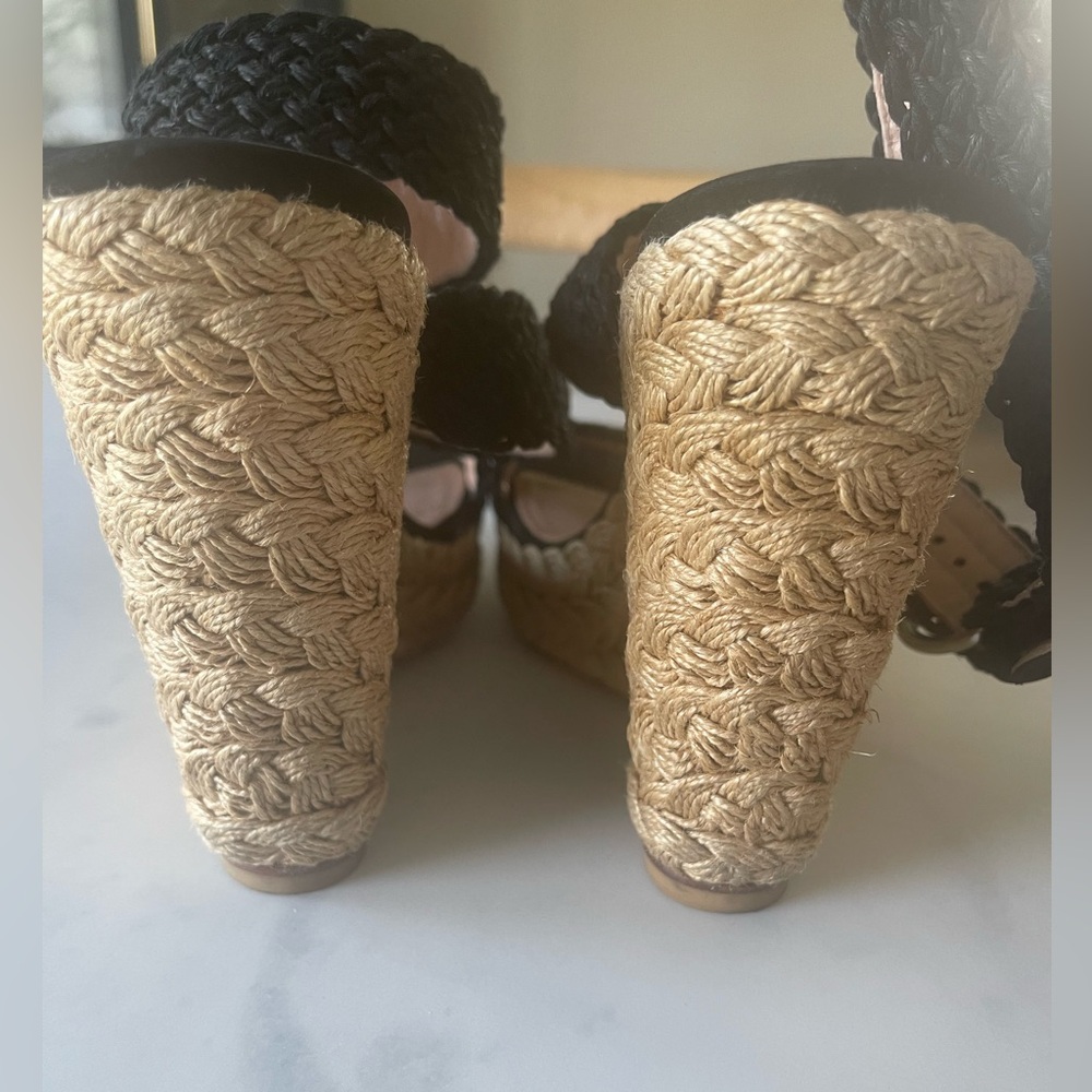 Stuart Weitzman Black Espadrilles - image 6